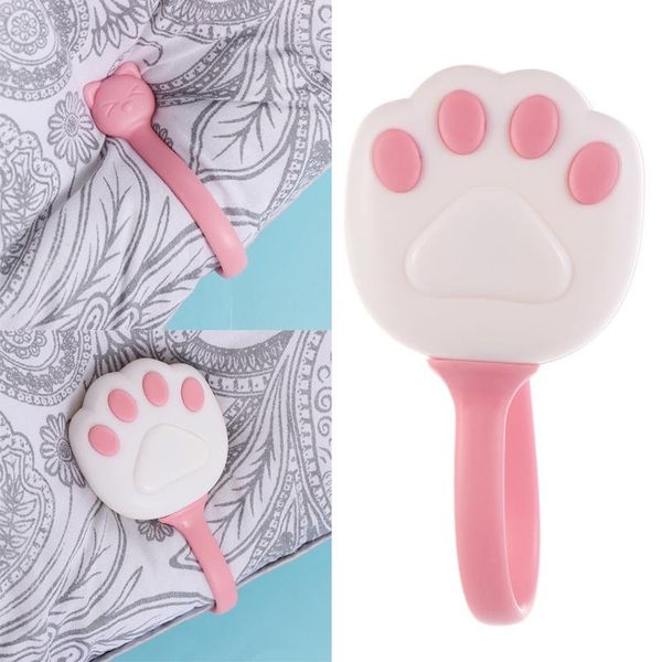 

clothing & wardrobe storage 1pc cute bed duvet holder clip clamp fastener mattress blanket cover gripper sheets household non-slip buckle qu
