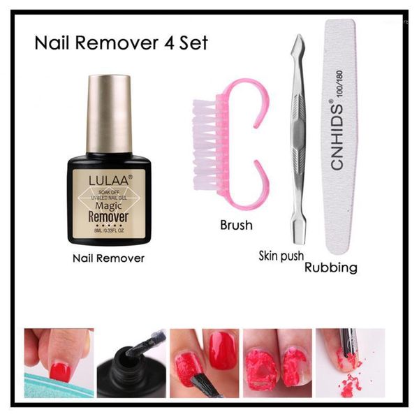 

burst magic removes gel nail soak off polish acrylic clean degreaser liquid remove kit manicure fast healthy cleaner1