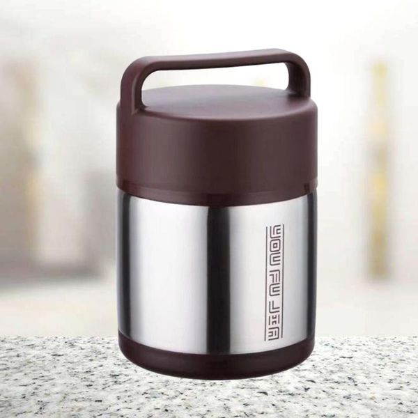 

dinnerware sets 1.6l portable large capacity vacuum stainless steel double layers insulation storage container