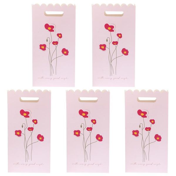 

gift wrap 5pcs presents floral boxes bundle packing flower