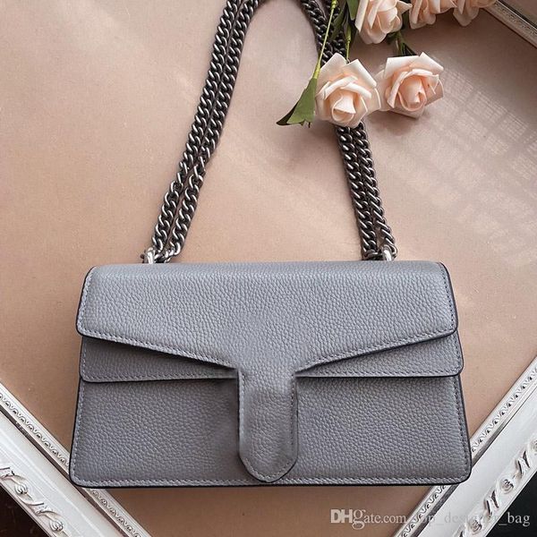 

vintage classic bacchus bag women luxury one shoulder chain bags designer flip cover gray small square pack retro beautifulbagstore
