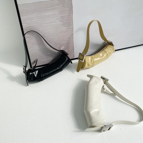 

evening bags trendy women underarm handbag cow leather messenger bag lady retro shoulder western round girls crossbody