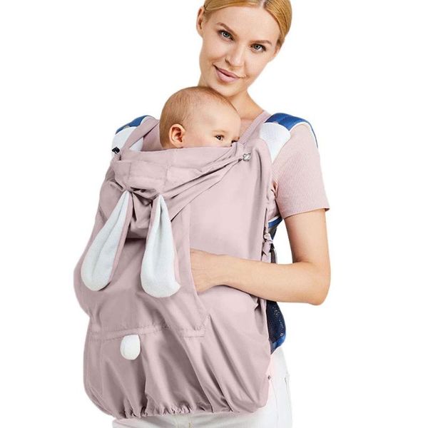 

carriers, slings & backpacks l&z stroller baby carrier cover hooded stretchy cloaks for reversible suit all seasons (lz-cb020)