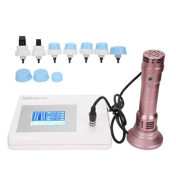 

massager fascia gun extracorporeal shockwave therapy machine pain relief treatment vibration instrument white massage