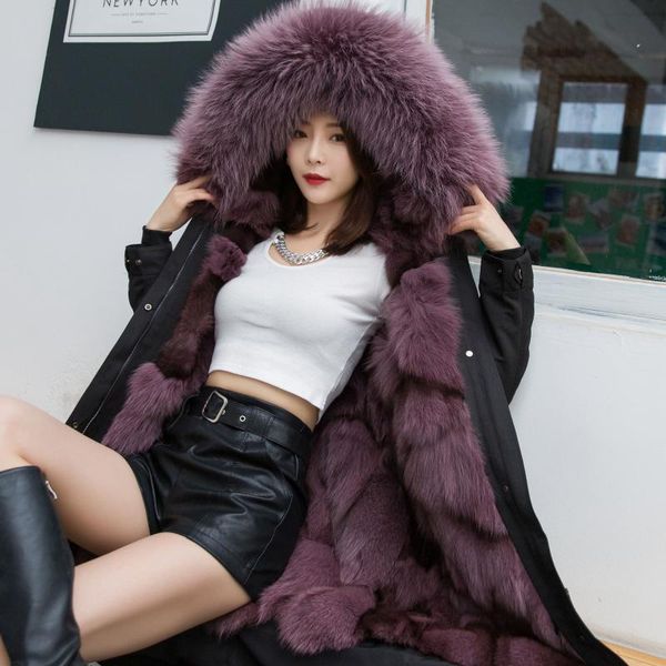 

women's fur & faux, Black