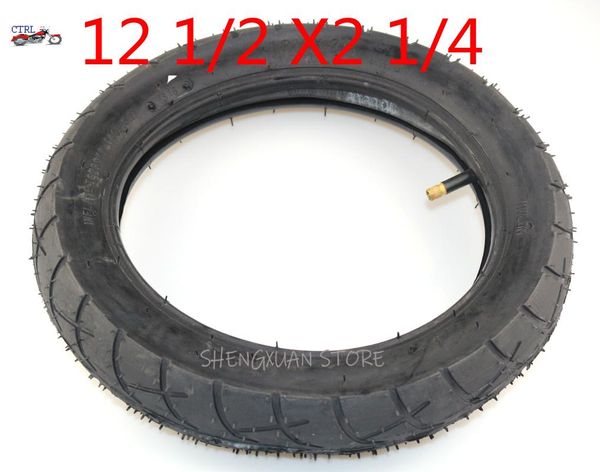 motorcycle wheels & tires shopping good quality 12 1/2 x 2 1/4 ( 57-203 ) tire and inner tyre fits many gas electric scooters e-bike