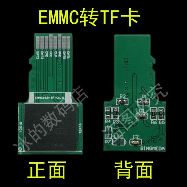 

smart home control emmc to tf card 16gb 64gb raspberry pi 4b/3b+/3b real machine test