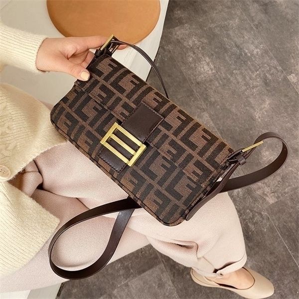 

purse signature underarm double denim stick single shoulder women's bag