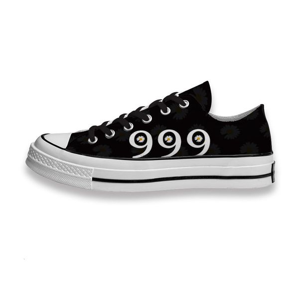 

custom printed sho 999 daisy sneakers low mens womens skateboard sport footwear diy trainers canvas casual shoe