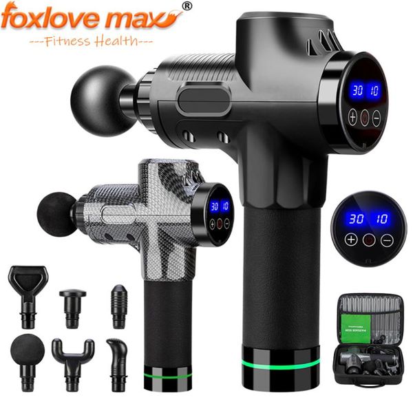 

massage gun professional fascial 30 speed sport relaxation fitness ems muscle stimulator handheld massager