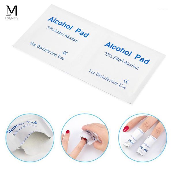 

ladymisty degreaser gel nail polish remover wipes 100 pcs uv art cleaner pure cotton nails napkins for manicure1