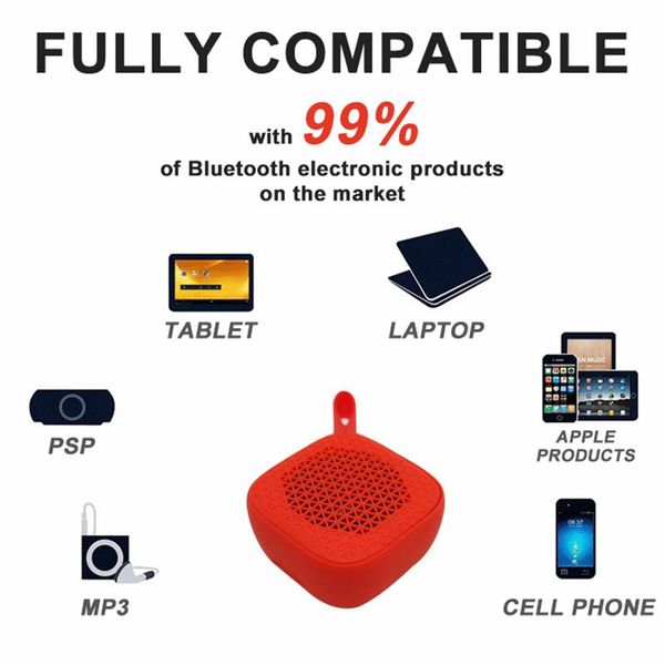 

portable speakers mobile phone wireless bluetooth speaker outdoor mini subwoofer gift small music box support hands-call