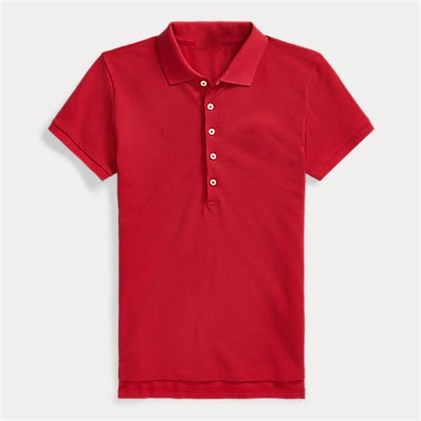 

women's polos cotton short sleeve shirt small size 2021, White