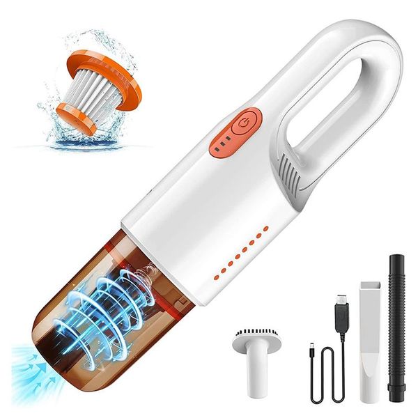 

vacuum cleaners handheld vacuum,rechargeable portable cordless cleaner, washable hepa filter,ultra lightweight for car/home/hair