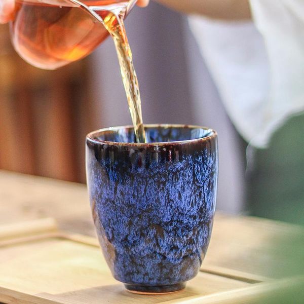 

cups & saucers 250ml china tea cup kiln change ceramic travel home creative set