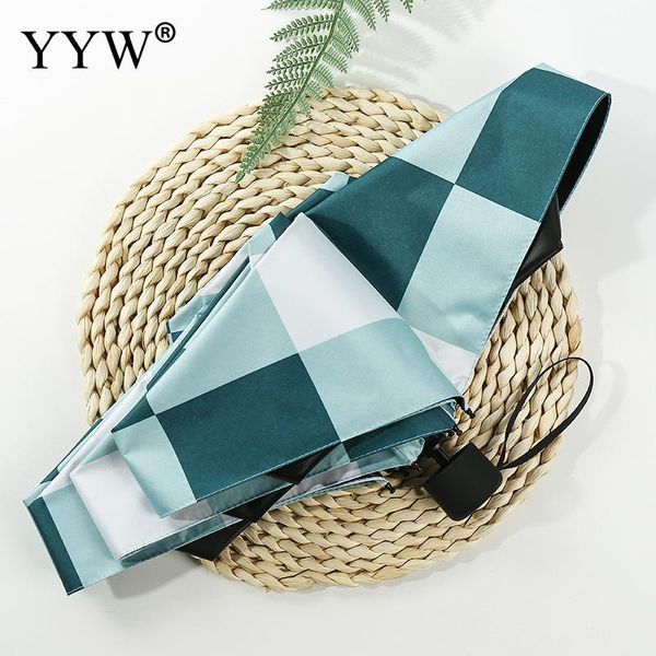 

umbrellas nordic style folding umbrella rain woman anti uv sun paraguas windproof parasols parapluie pocket mini