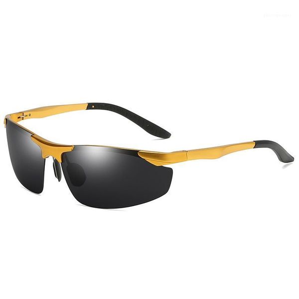

sunglasses bingking men polarized semi rimless 10 colors brand design 8179 uv400 protection eyewear, White;black