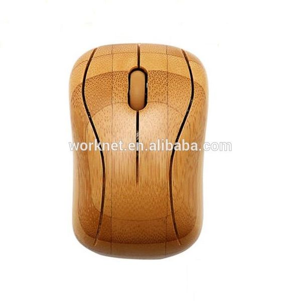 

shenzhen factory gift items 2.4ghz real wood bamboo wireless mouse usb optical gaming for computer mice