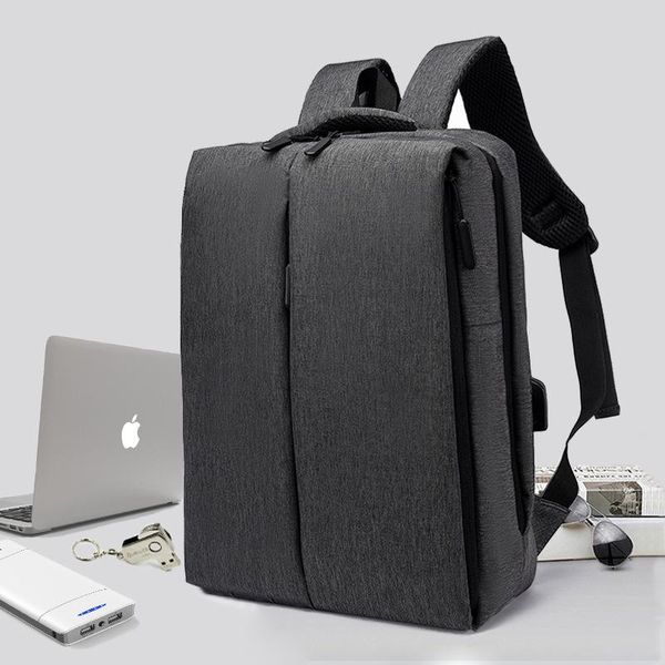 

backpack men's business casual usb student waterproof computer bag