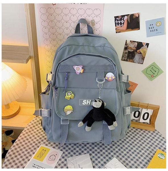 

backpack 2033 simple campus ins style japanese high-value niche