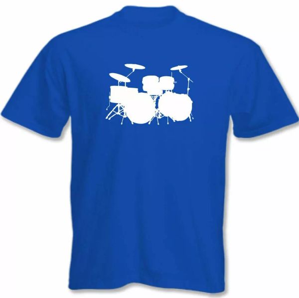 

drum t-shirt kit solo mens funny drummer drumming drums sticks, White;black