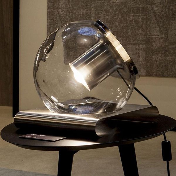 

table lamps nordic modern led glass ball tafellamp study lamp living room