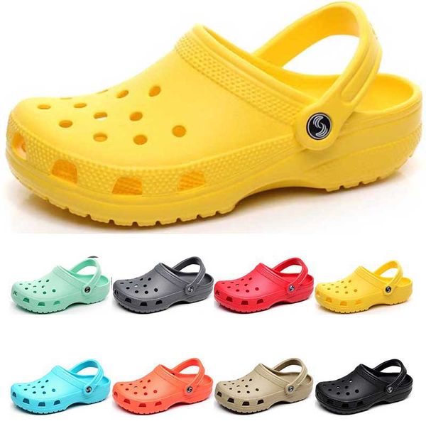

391 hotsale fashion Sandals Slip On Casual Beach Waterproof Shoes men Classic Nursing Clogs Hospital Women Slippers Work Medical, 8 36-41