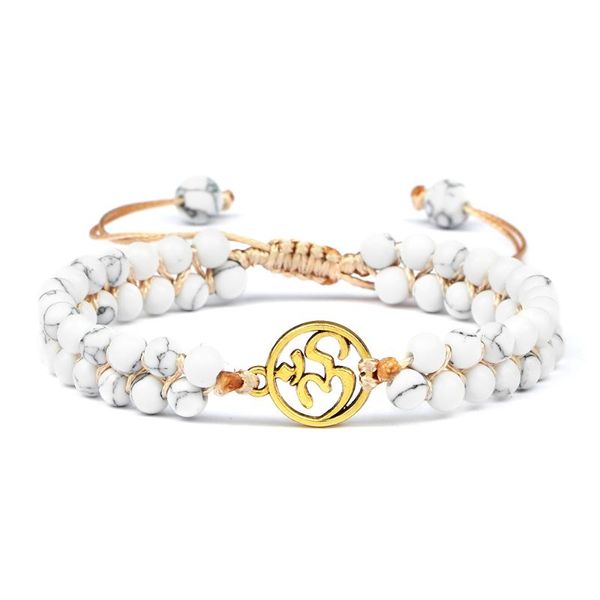 

beaded, strands handmade 4mm naturalblack pine stone beaded bracelets adjustable wrap reiki bracelets&bangles women men jewelry gifts wholes, Black