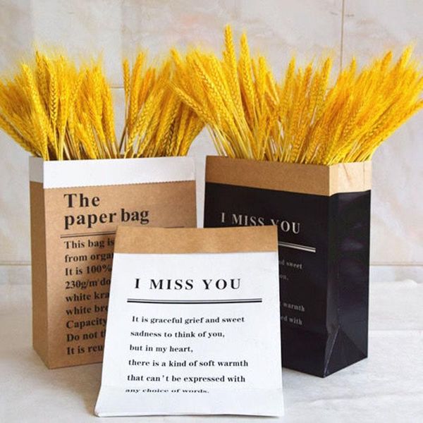 

decorative flowers & wreaths real wheat bouquet decoration natural pampas dried for wedding party home table decor diy craft scrapbook
