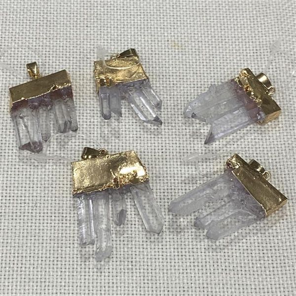 

charms 1pcs crystal pendant irregular shape diy jewelry making necklace bracelet accessories bulk charm designer fine, Bronze;silver