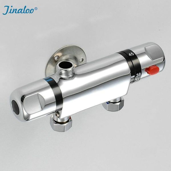 

temperature control thermostatic shower valve faucet mixer tap wall mounted