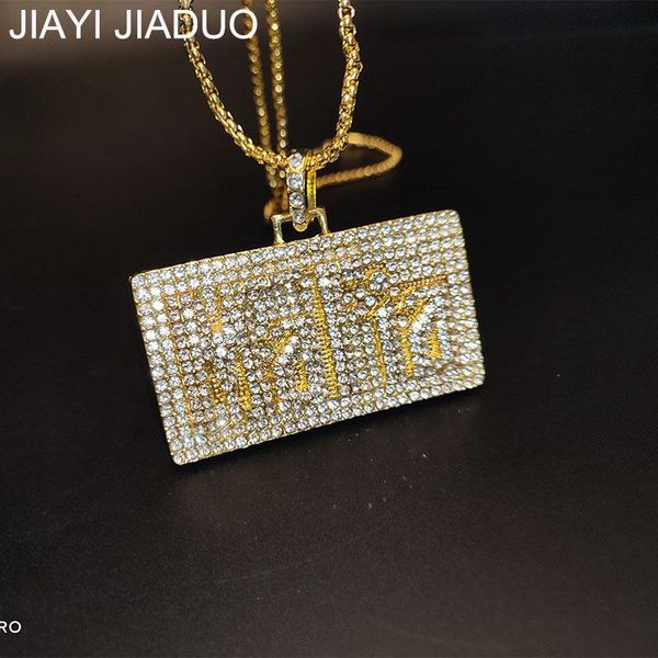 

chains men's hip hop bling jewelry pendant necklace, miami cuban chain fashion, Silver