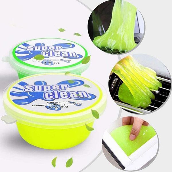 

car cleaning tools 60ml clay dust keyboard cleaner slime toys gel mud putty kit