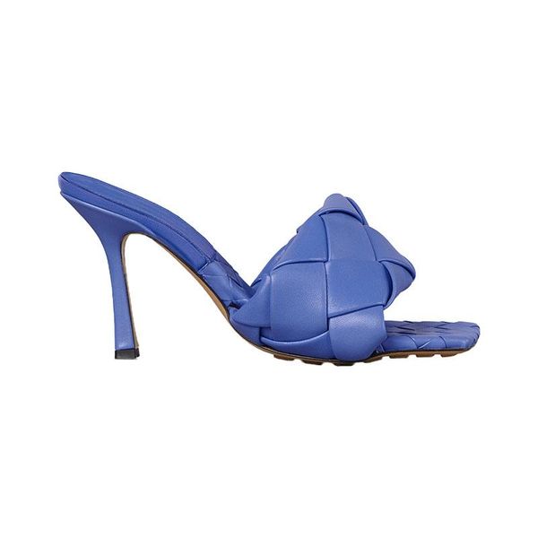 

dress shoes 2021 summer women design genuine leather fashionable high heel open toe slip-on style, Black