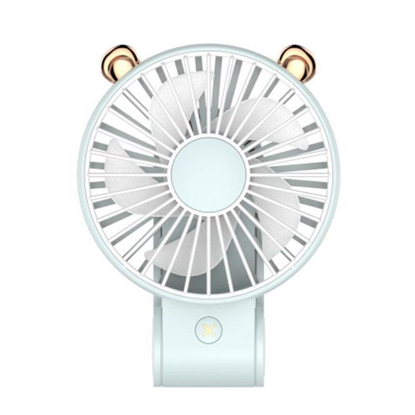 

electric fans sale mini bear fan rechargeable usb portable handheld 3-speed handy small deskcooling cooler bl