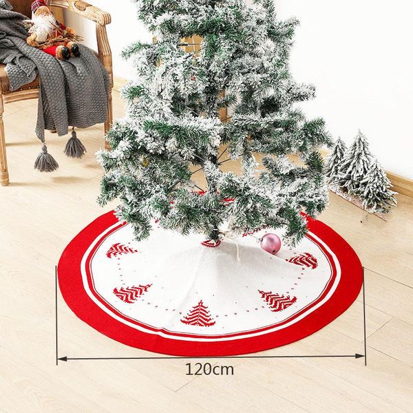 

christmas decorations american country style tree skirt snowflake apron cartoon festival