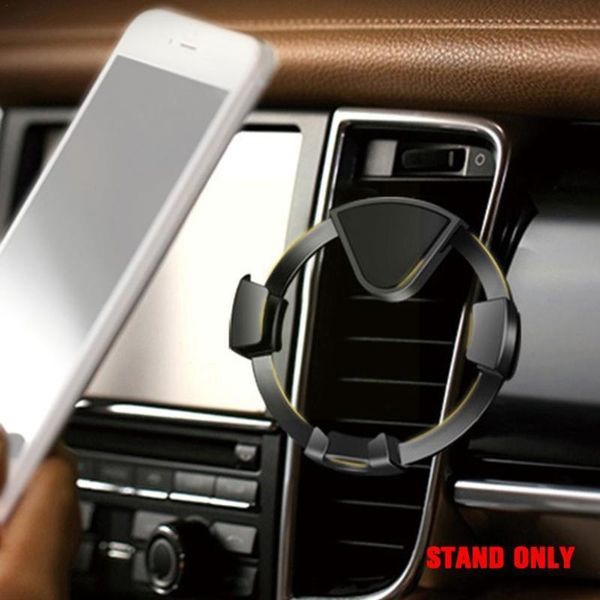 

cell phone mounts & holders round car gravity mobile navigation bracket magnetic holder air vent stand clip su g4t0