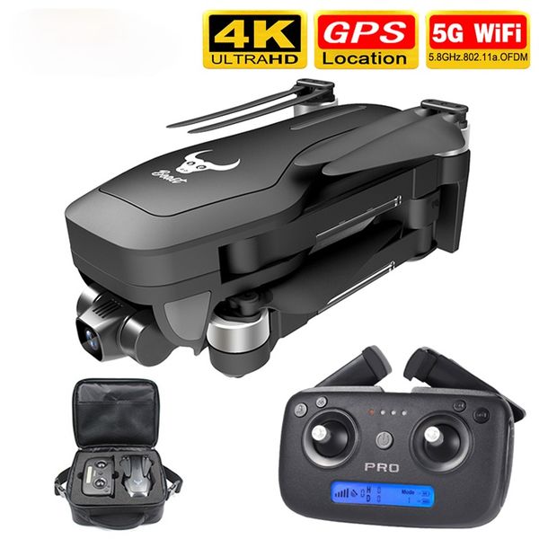 

kakbeir sg906 pro drone 4k hd mechanical gimbal camera 5g wifi gps system supports tf card drones distance 1.2km flight 25 min