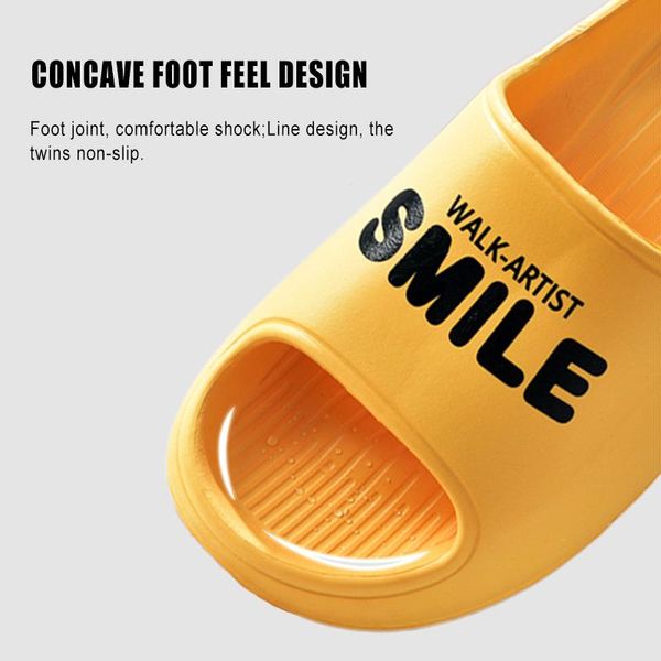 

slippers 2021 arrival super thick sole house sandal men women non-slip soft quiet bathing flip flop ins slipper beach shoes, Black
