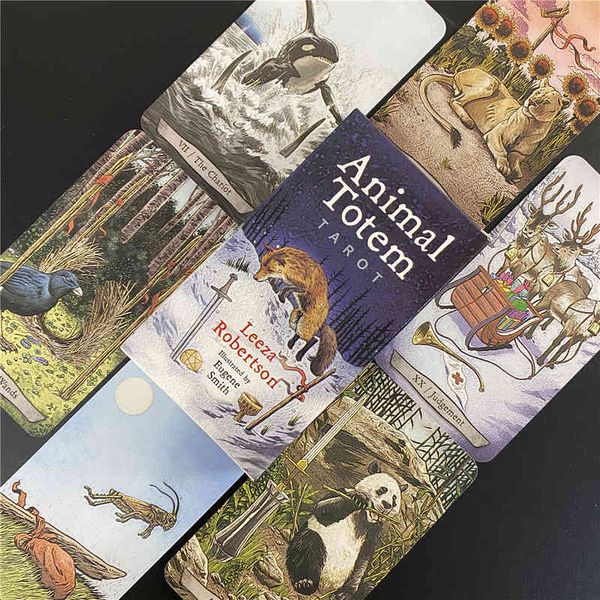 

hay house new animal totem tarot cards funny board game tarot deck card games game adults cards game guidance dixit
