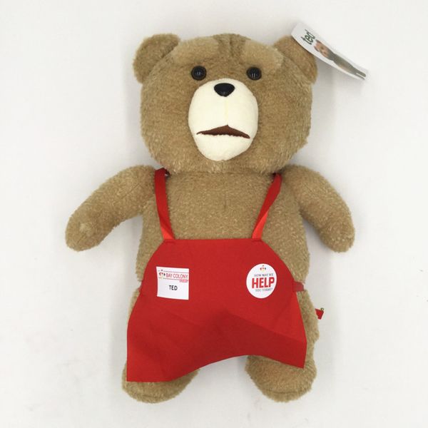 

movie ted teddy bear chef dressed as bear cute large plush doll