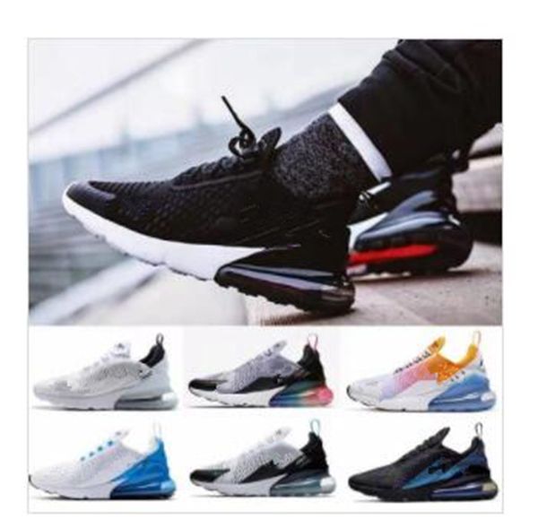 

sports 270 270s running shoes triple black white university red barely rose platinum volt airmaxss air maxs 270 27c men women tennis trainer