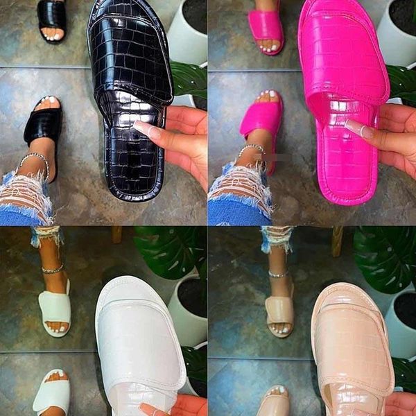 

fashion sandals women platform shoes wedges for comfort woman female slippers big size, Black