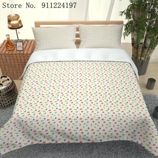 

bedding sets home textile printing duvet cover single double bed linen twin full  king size comforter set kids bedclothes