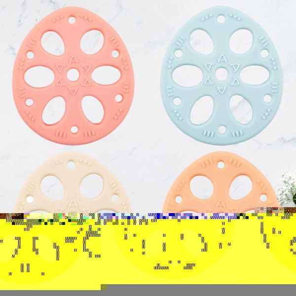 

pacifiers# 4pcs adorable teether creative molars pacifier gum massager tooth grinding stick for baby infant kids (yellow blue