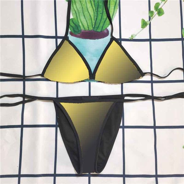 

classic baroque pattern printed swimwear summer beach swimming wear women split bikini set, White;black