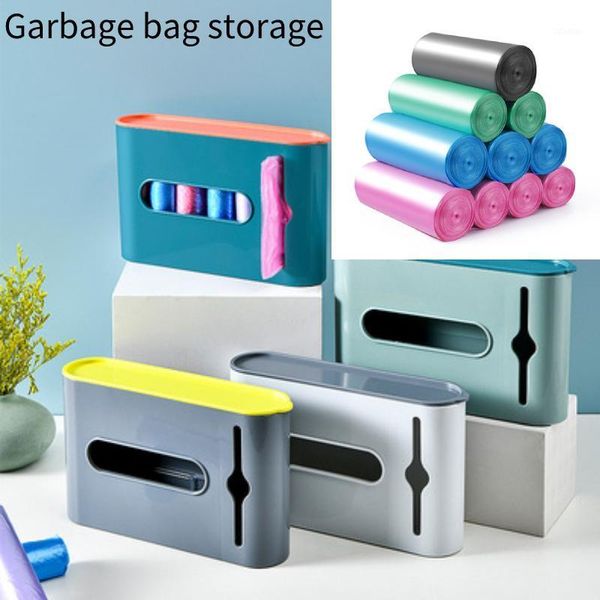 

hooks & rails 2021 kitchen toilet living room garbage bag storage box home wall-mounted punch-rack household gadgets