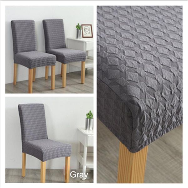 

chair covers 1/4/6pcs thicken knitted jacquard cover for restaurant slipcover covering el universal weddings size banquet