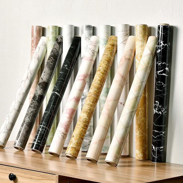 

window stickers marble peel/stick decorative self-adhesive solid color contact paper kitchen cabinets wall bedroom decors