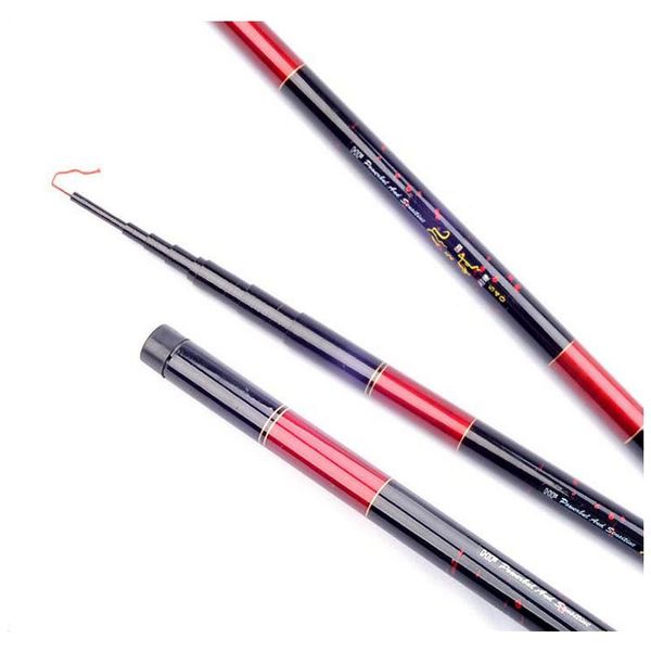 

boat fishing rods 3.6m 4.5m 5.4m 6.3m stream rod carbon fiber ultra light carp pole hand